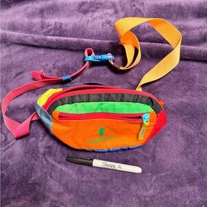Cotopaxi Colorful Hip Pack with Adjustable Strap